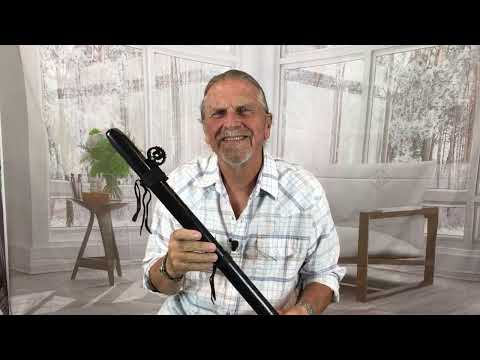 How to use High Spirits One-Inch Bore Bass Flute - Key of E - Ebonized Walnut
