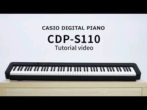 Video Casio digital piano CDP-S110