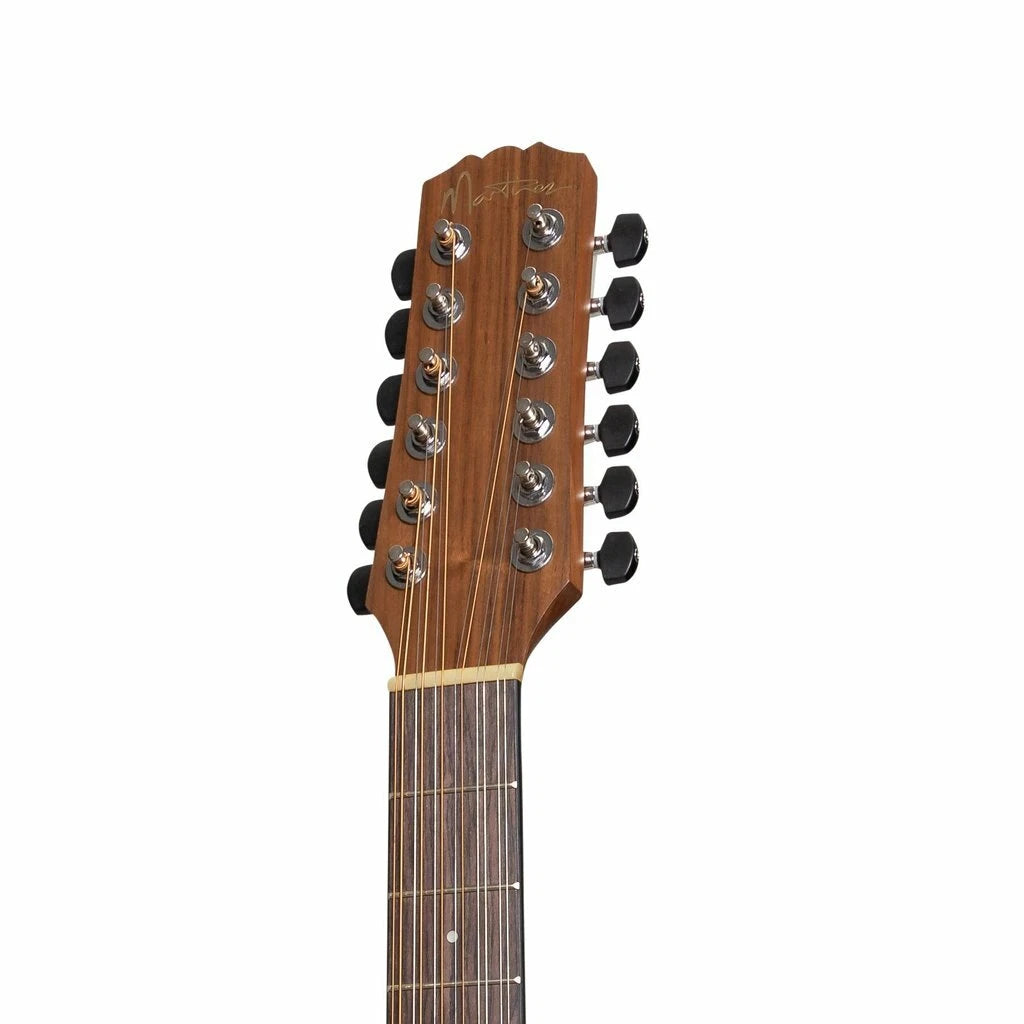 Martinez MNDC 15 MOP 12 string cutaway acoustic electric guitar