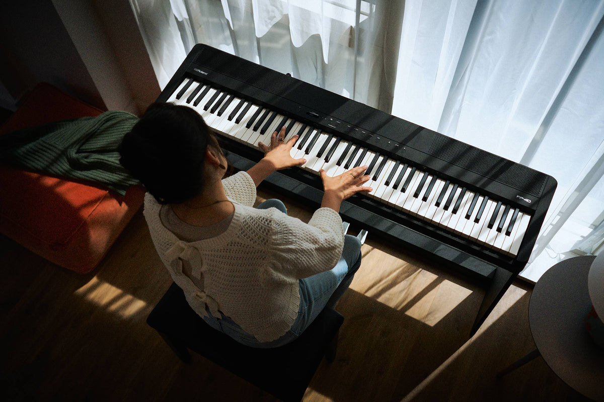 Roland FP-40 digital piano Australia son of drum