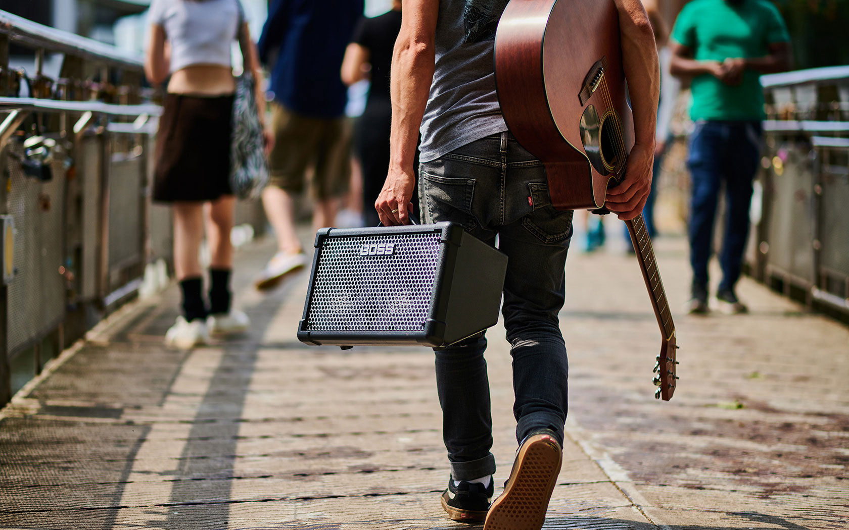 Boss Cube Street 2 - Optional Battery Powered Amplifier