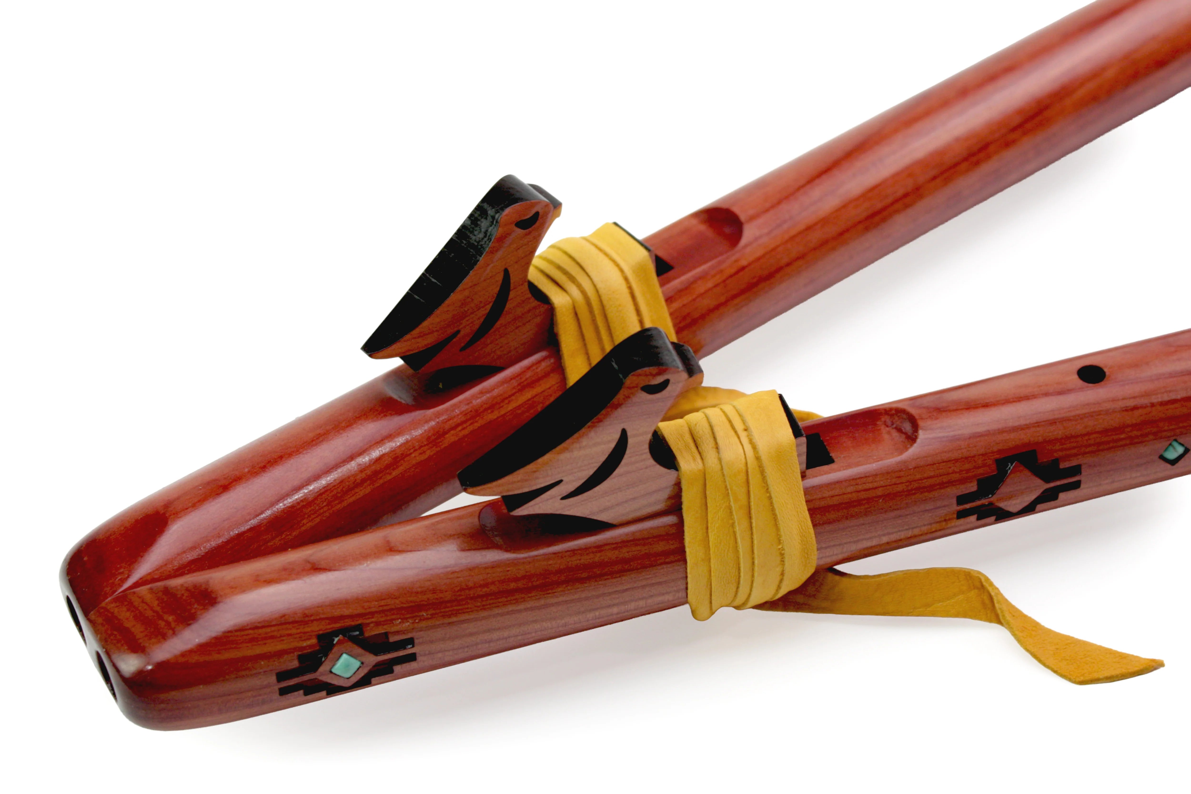 High Spirits Double Traditional Kestrel "High D" - Aromatic Cedar w/Turquoise