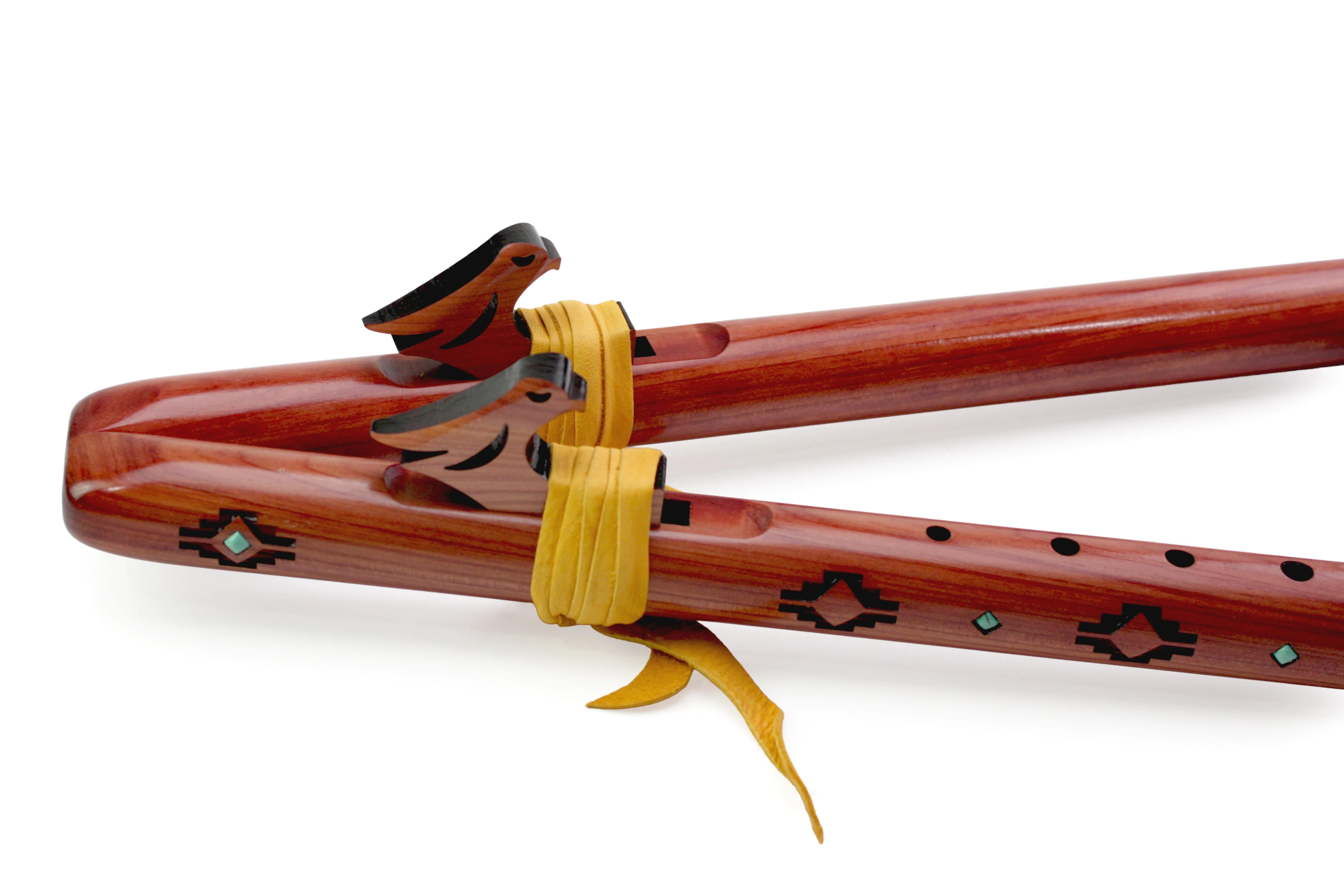 High Spirits Double Traditional Kestrel "High D" - Aromatic Cedar w/Turquoise