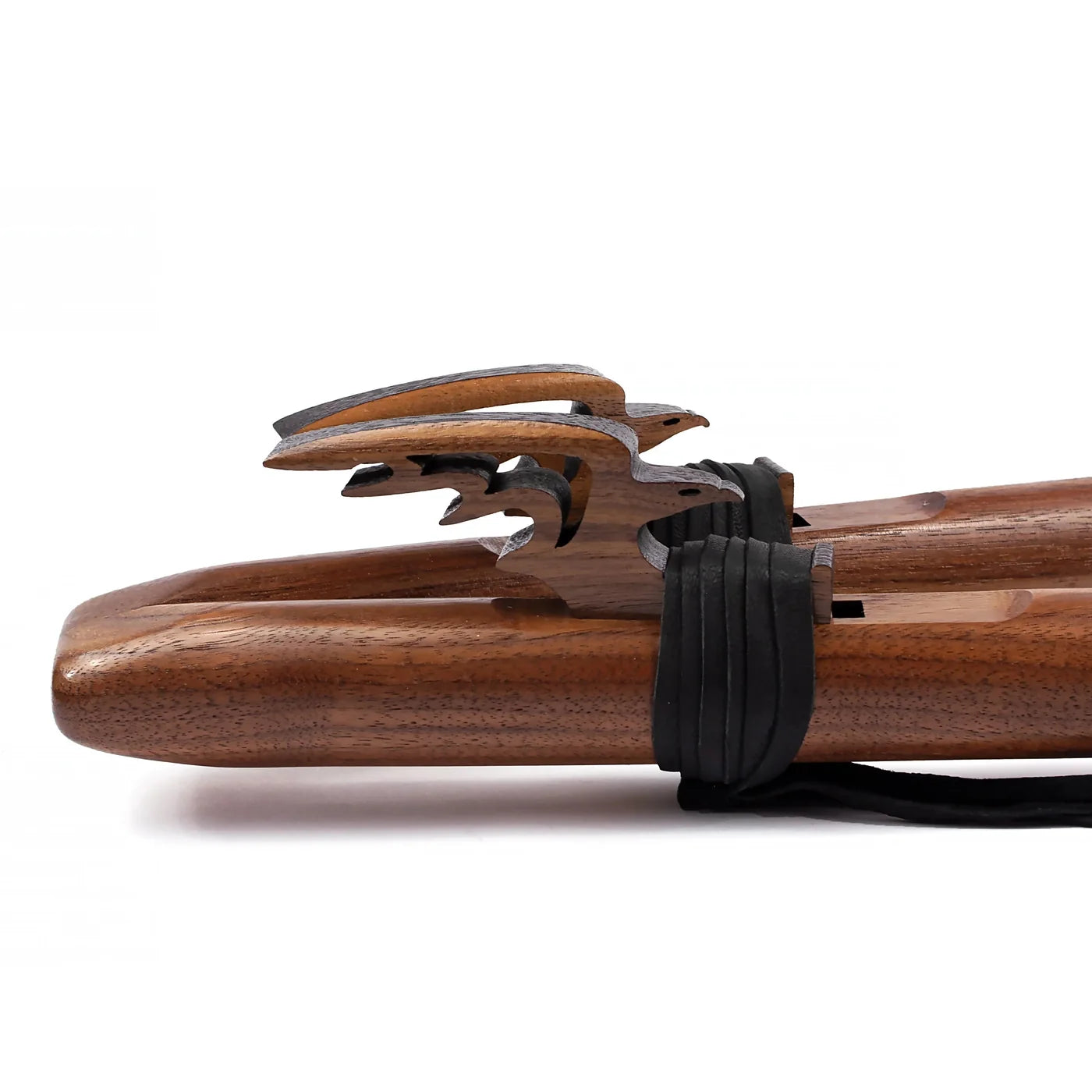 High Spirits Twin Tail Double 'G' Flute - Walnut Son of Drum
