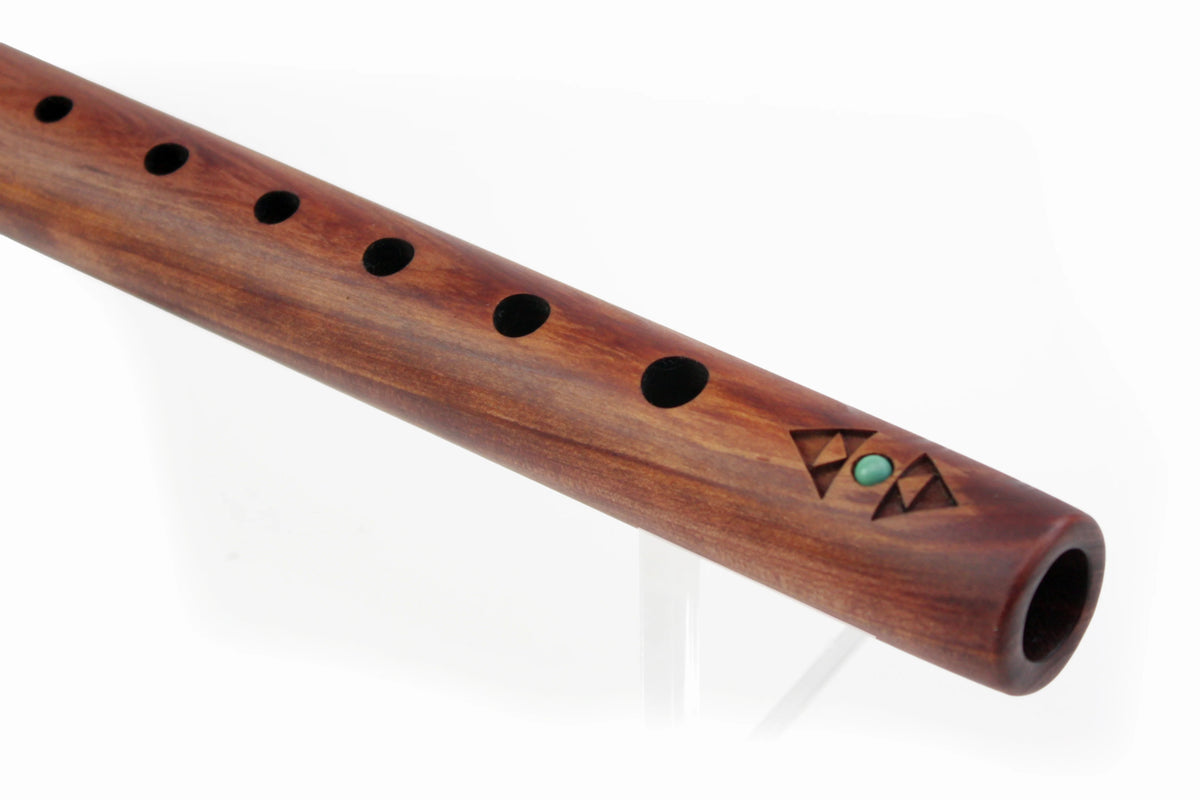 High Spirits Pocket Flute G - Aromatic Cedar with Turquoise Inlay Australia