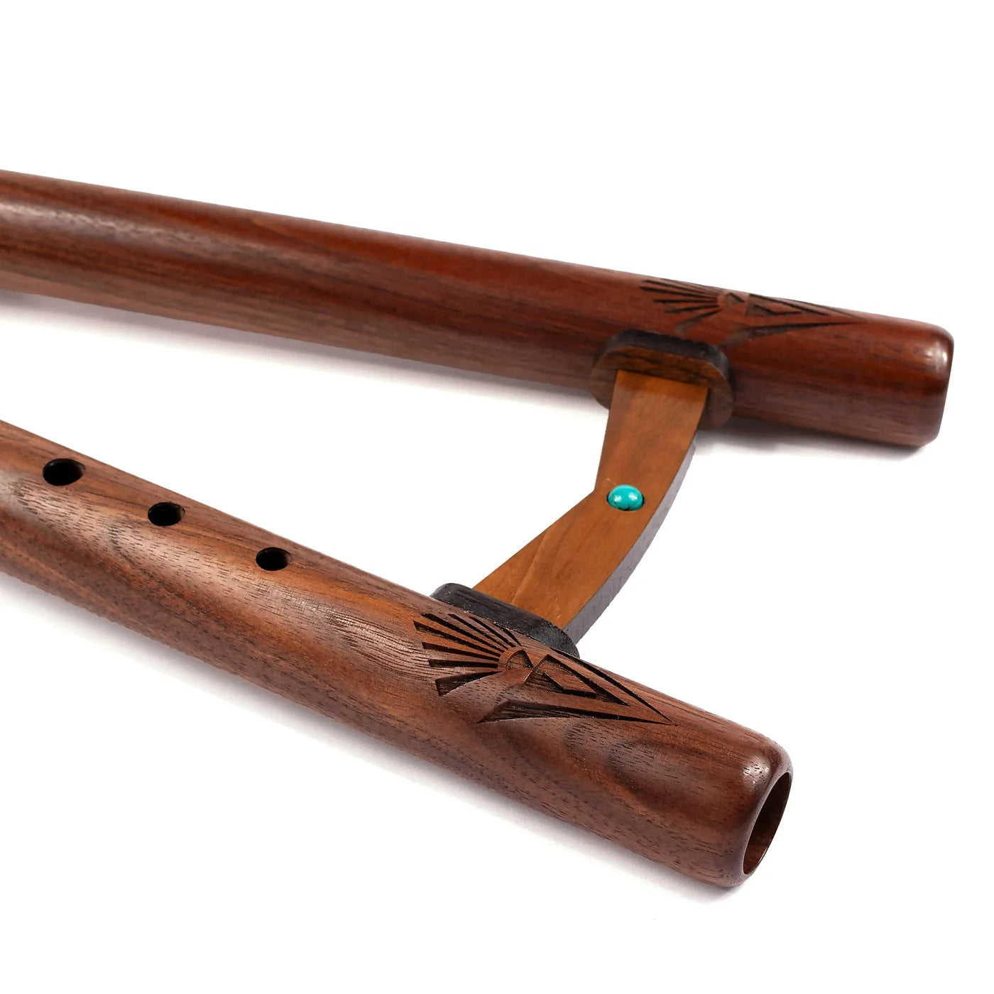 Native american flute Twin Tail Double 'G' Flute
