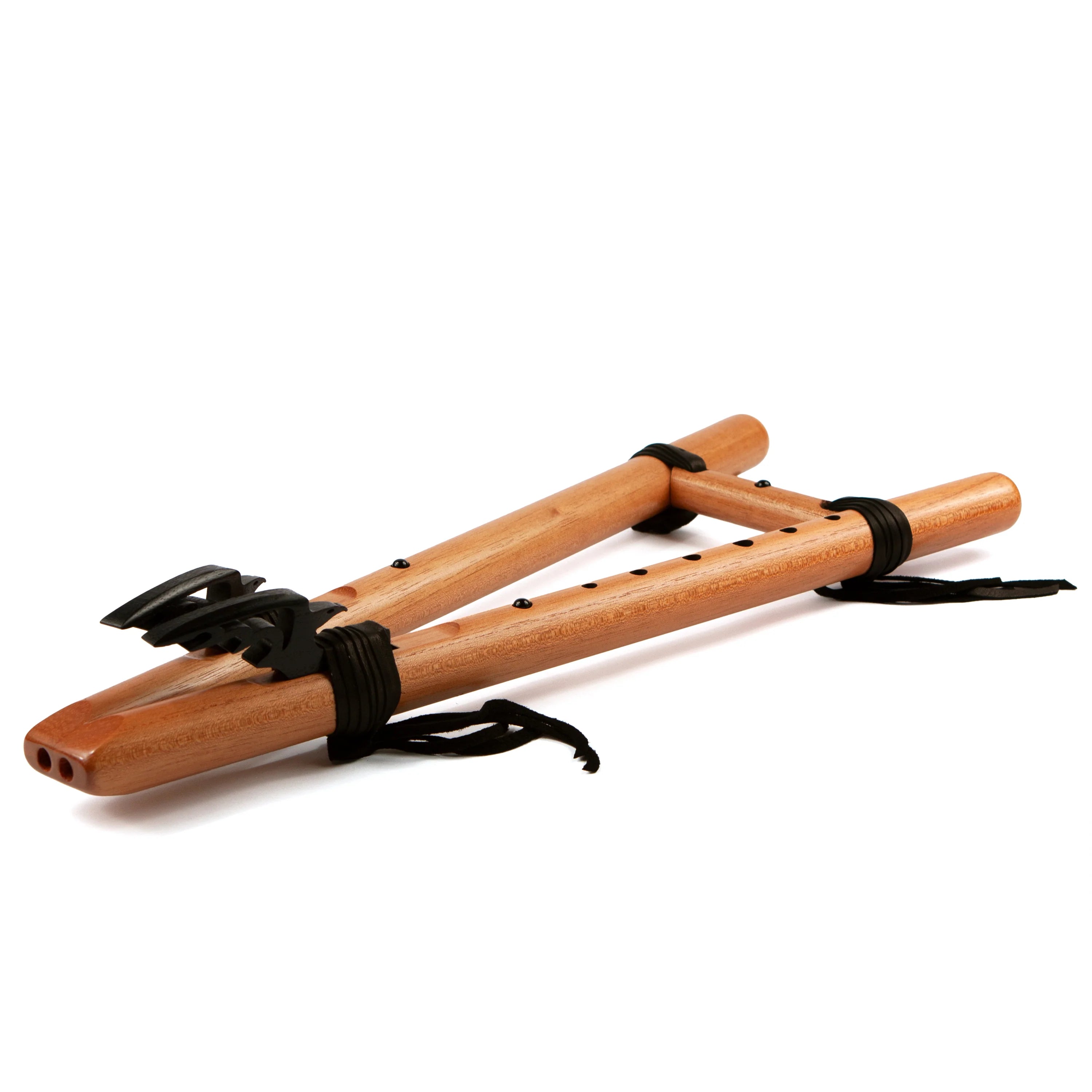 High Spirits Twin Tail Double 'G' Flute - Spanish Cedar Australia Son of Drum