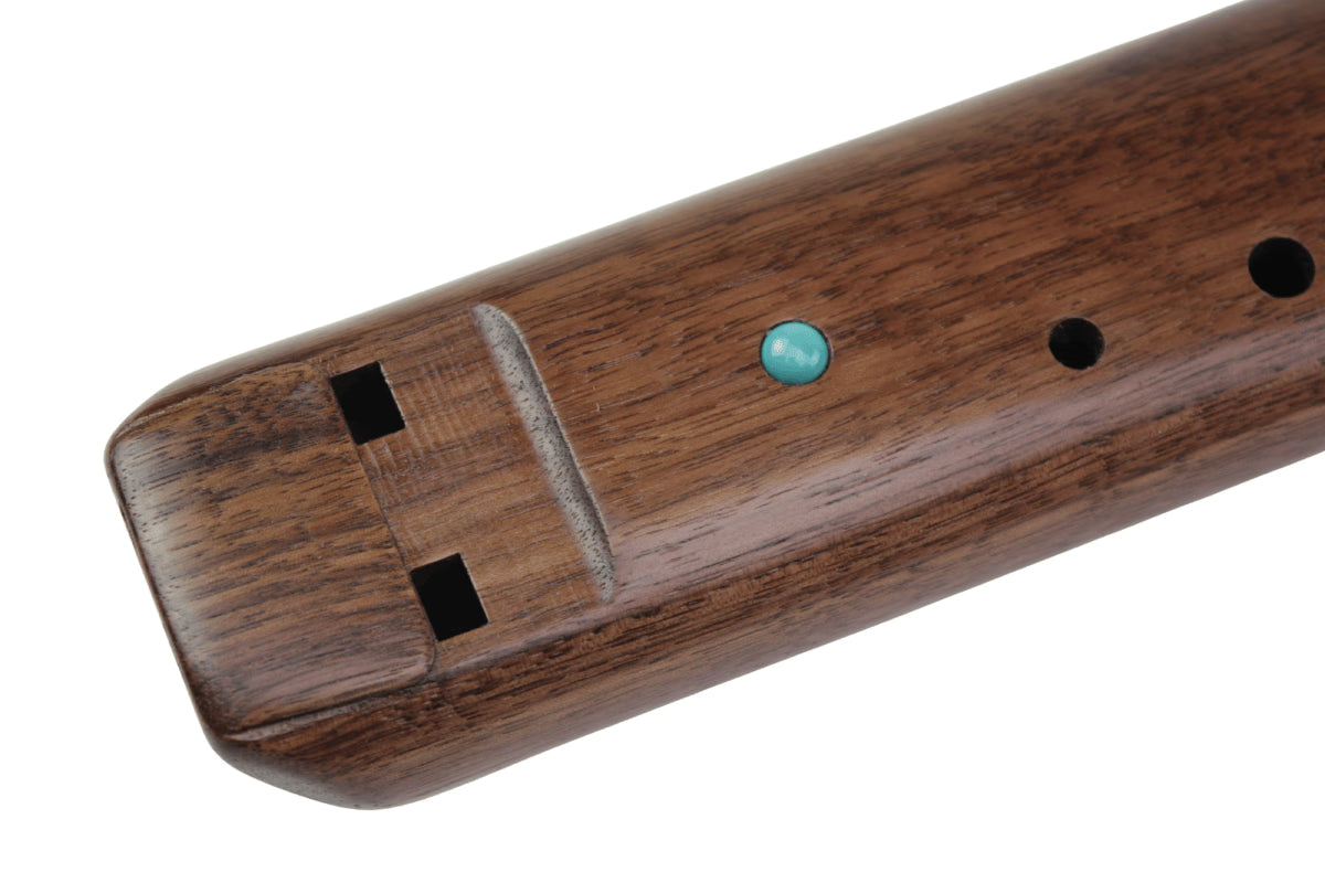 Native american flute - double A Walnut wood