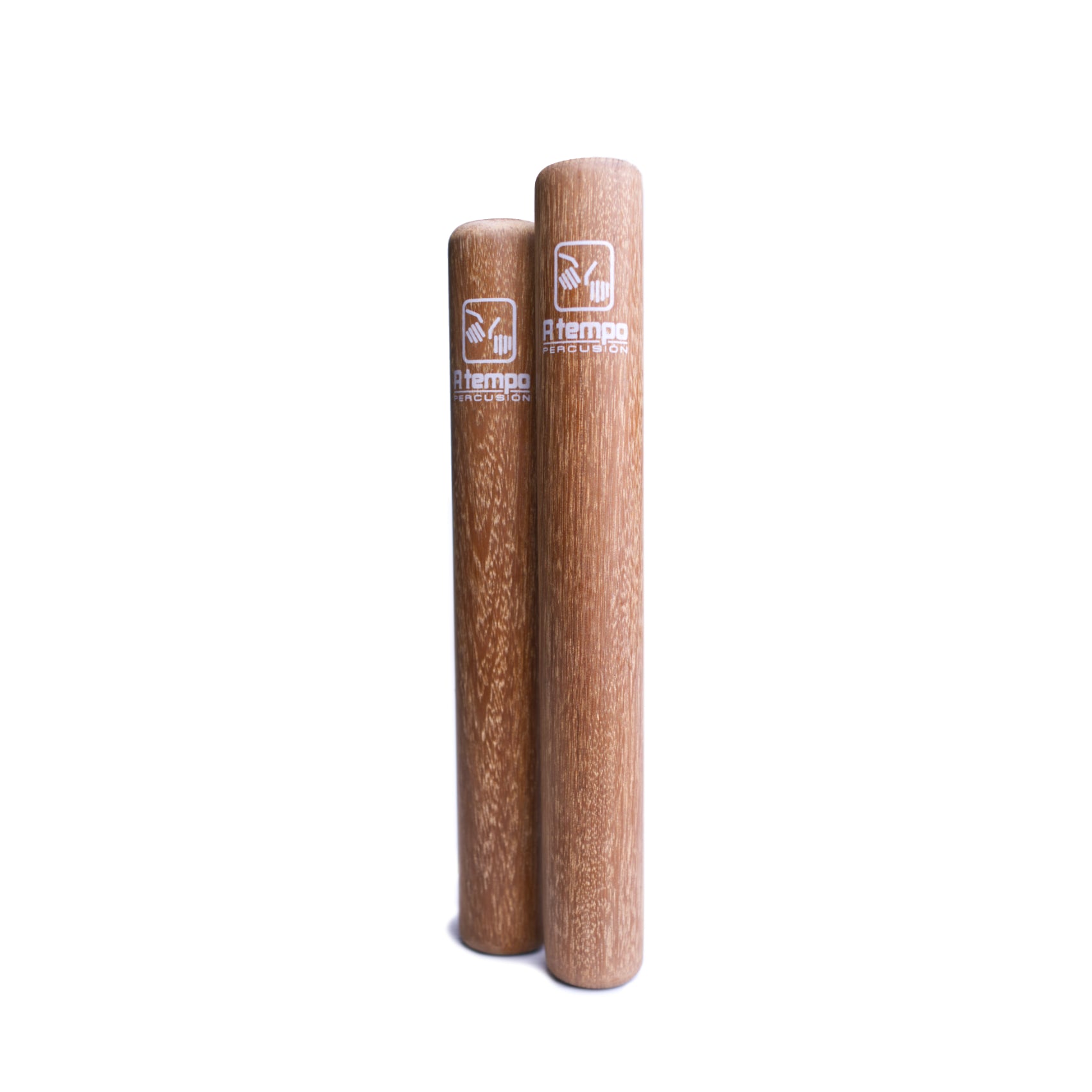 A Tempo Percussion Brazilian Walnut Claves Pair