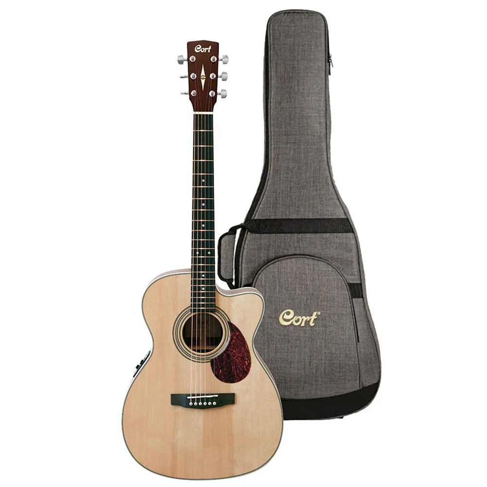 Cort L500E OP with Bag OM Cutaway