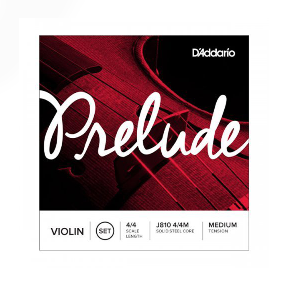 D'addario Prelude Violin Strings - Medium Tension