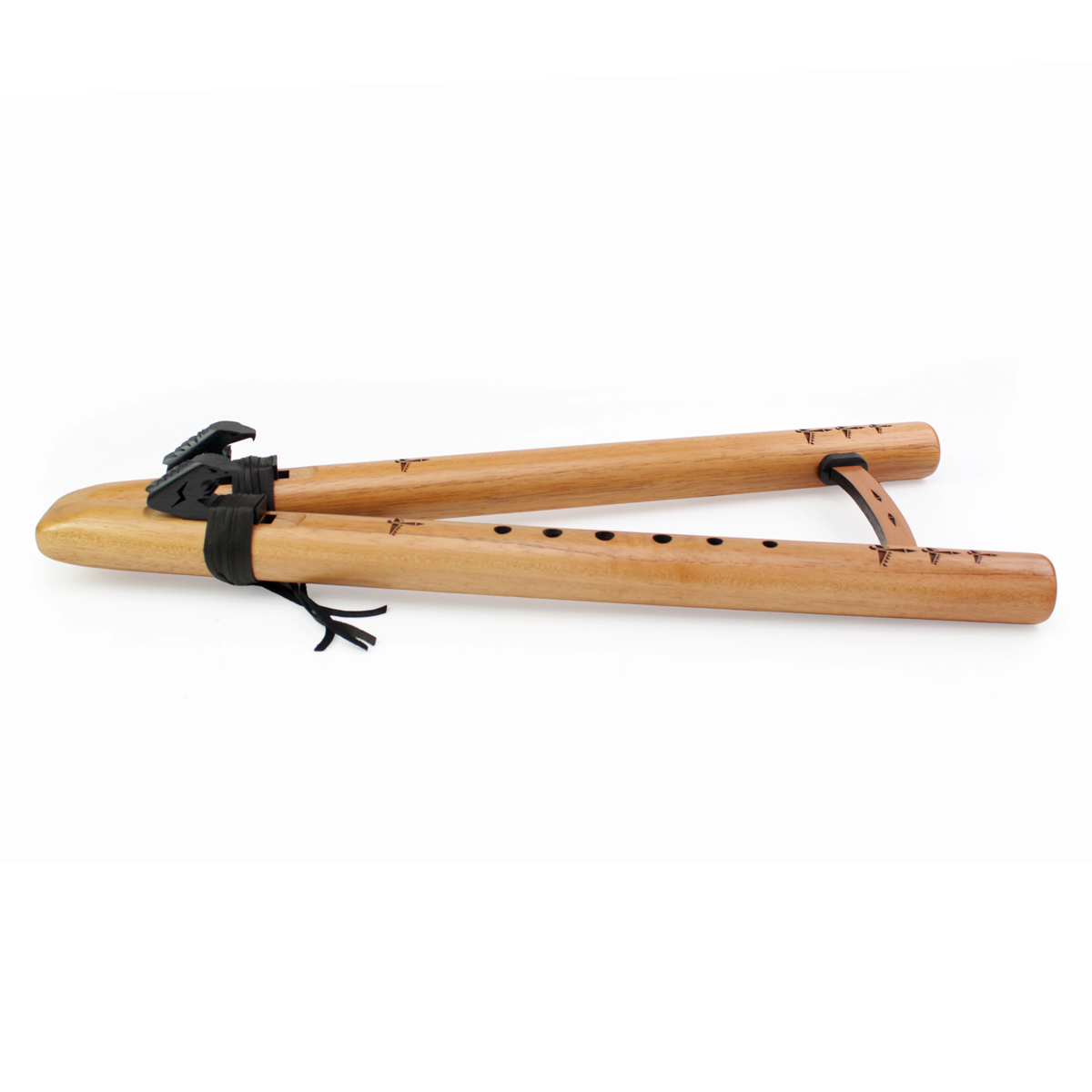 High Spirits Double Condor Bass 'D' flute - Spanish Cedar