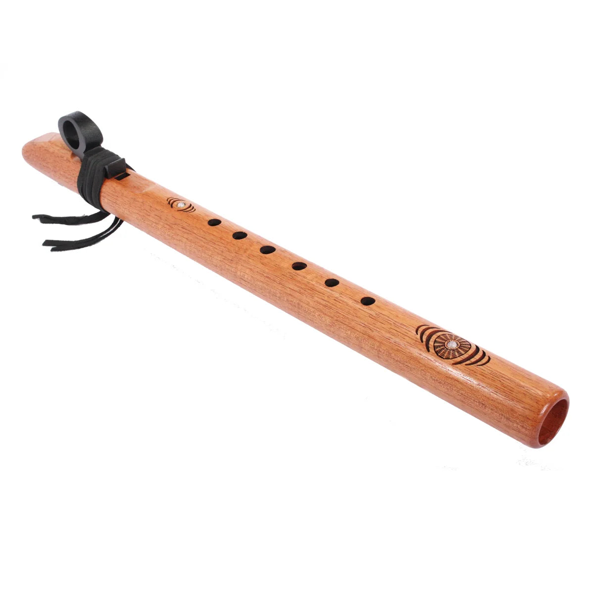 High Spirits 432Hz Earth tone Bass Key of E Flute - Spanish Cedar Son of Drum