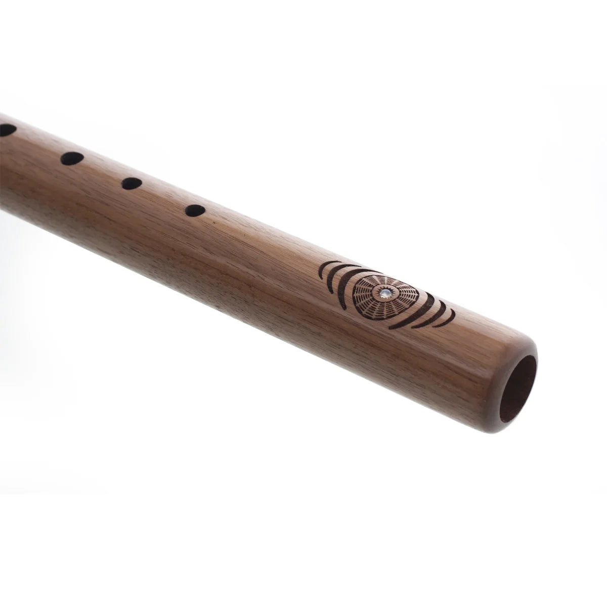 High Spirits 432Hz Earth Tone Key of G Flute - Walnut Son of Drum