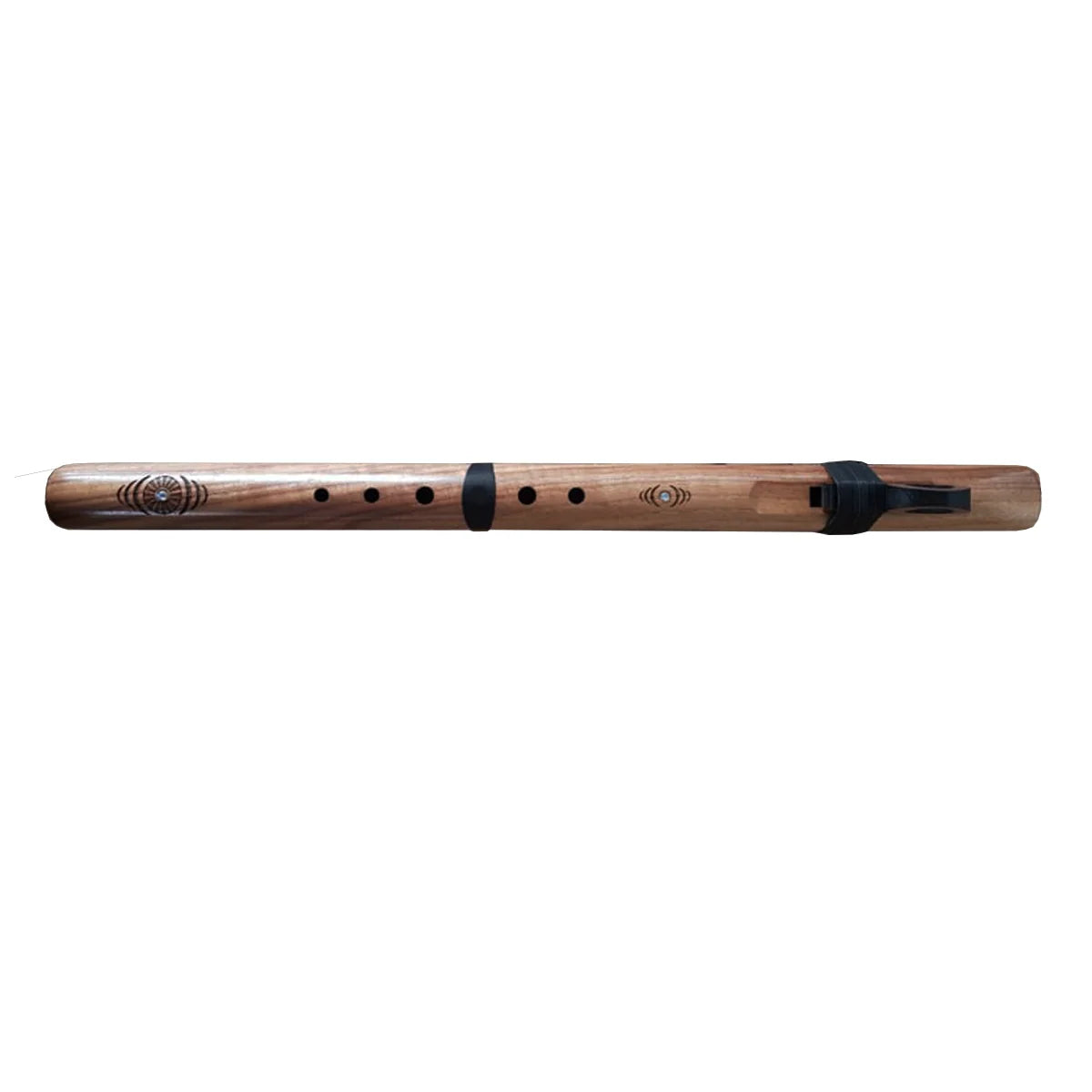 High Spirits 432Hz Earth tone Bass Key of E Flute - Walnut