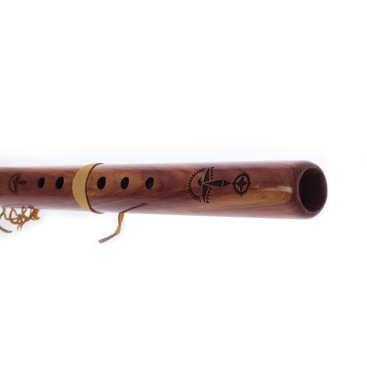  Bass E wooden Flute 