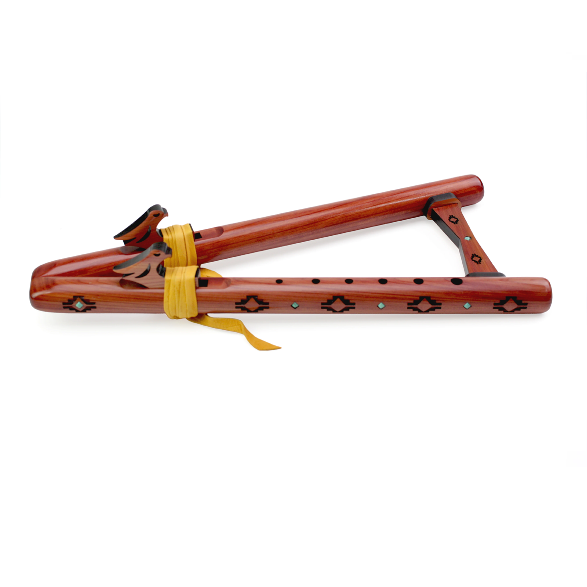 High Spirits Double Traditional Kestrel "High D" - Aromatic Cedar w/Turquoise