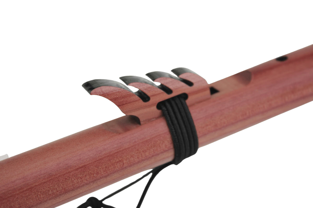 High Spirits Pocket Flute A - Aromatic Cedar with Turquoise