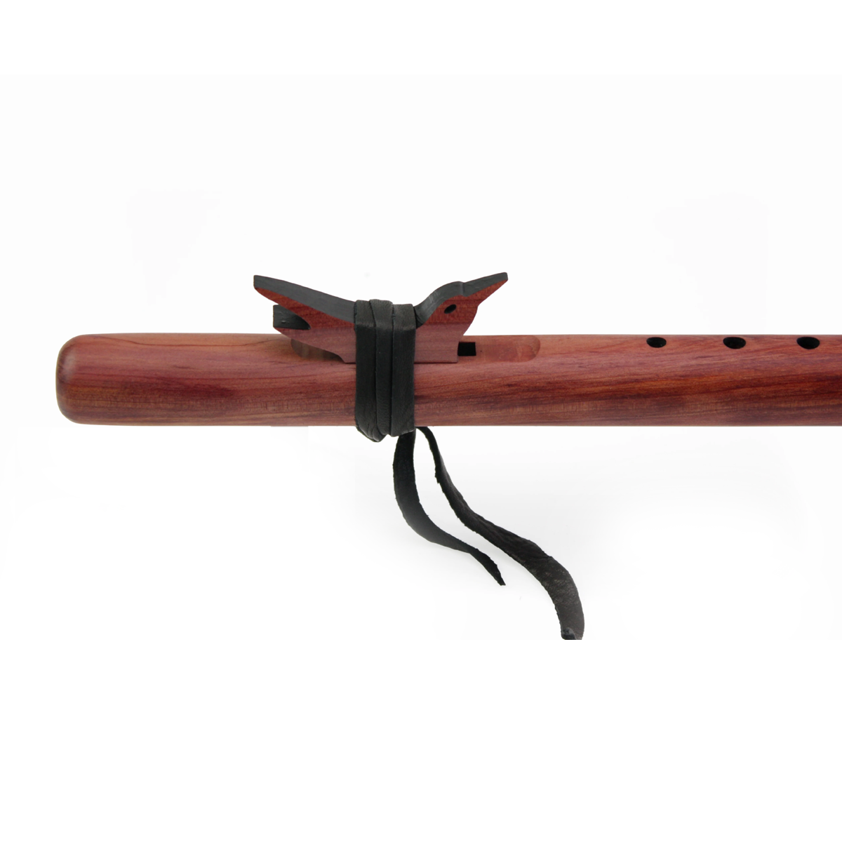 Son of Drum G minor pocket flute close up finger holes detail