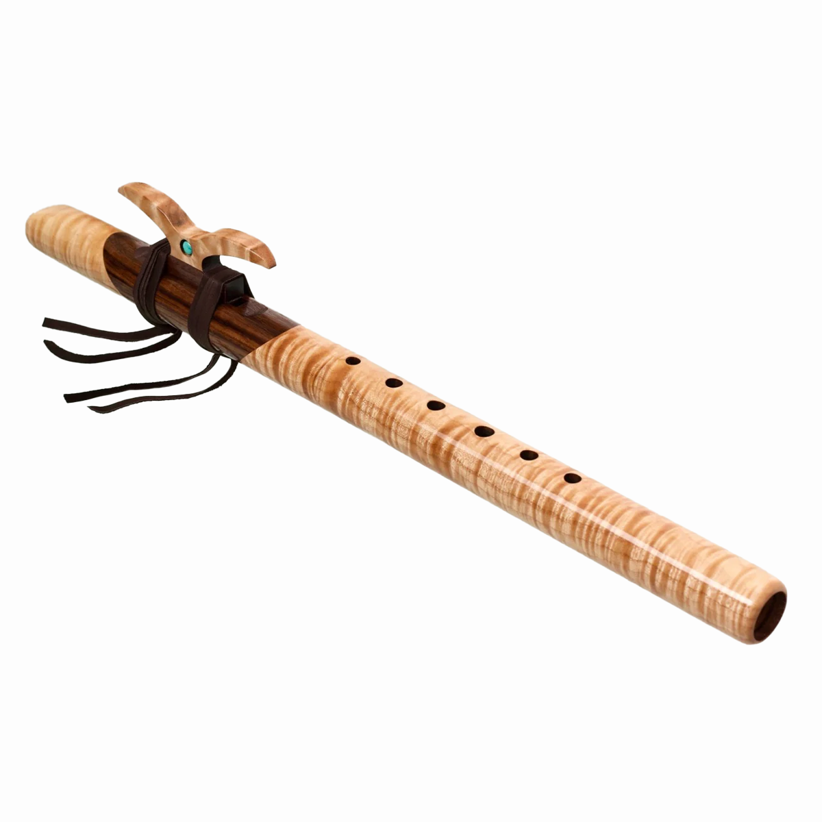 High Spirits Signature Nature's Art Flute in Quilted Maple - Key of A - Son of drum Australia