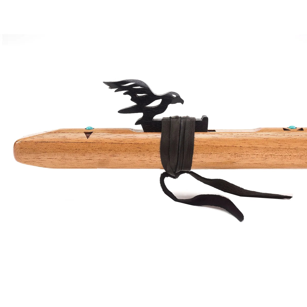 High Spirits Sparrow Hawk A Flute - Spanish cedar with turquoise inlays Australia