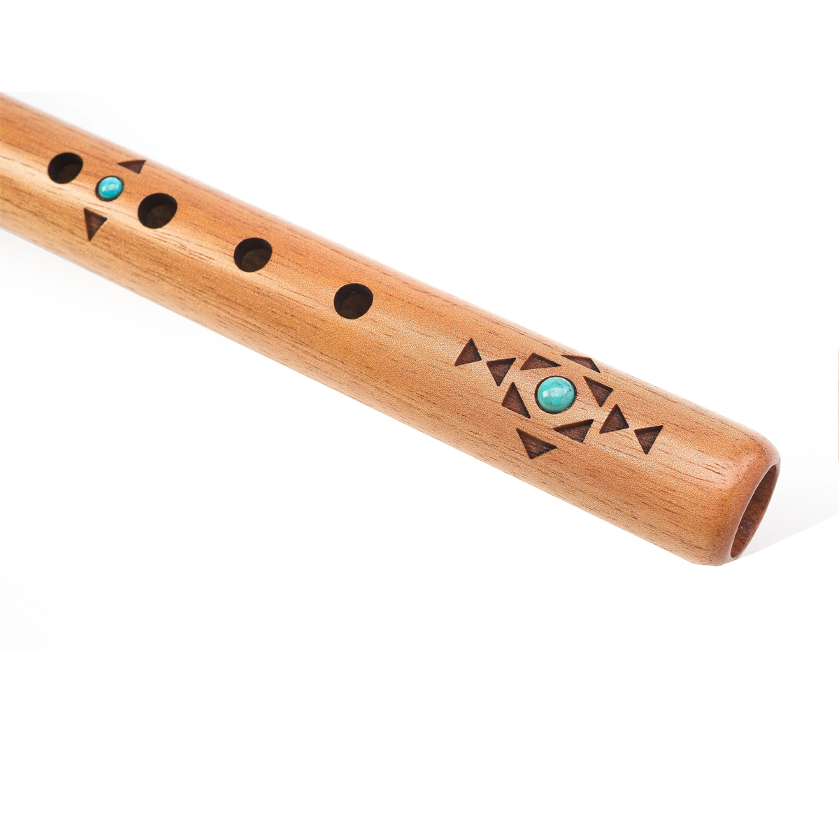 Native American flutes in the key of 'A' - Spanish Cedar