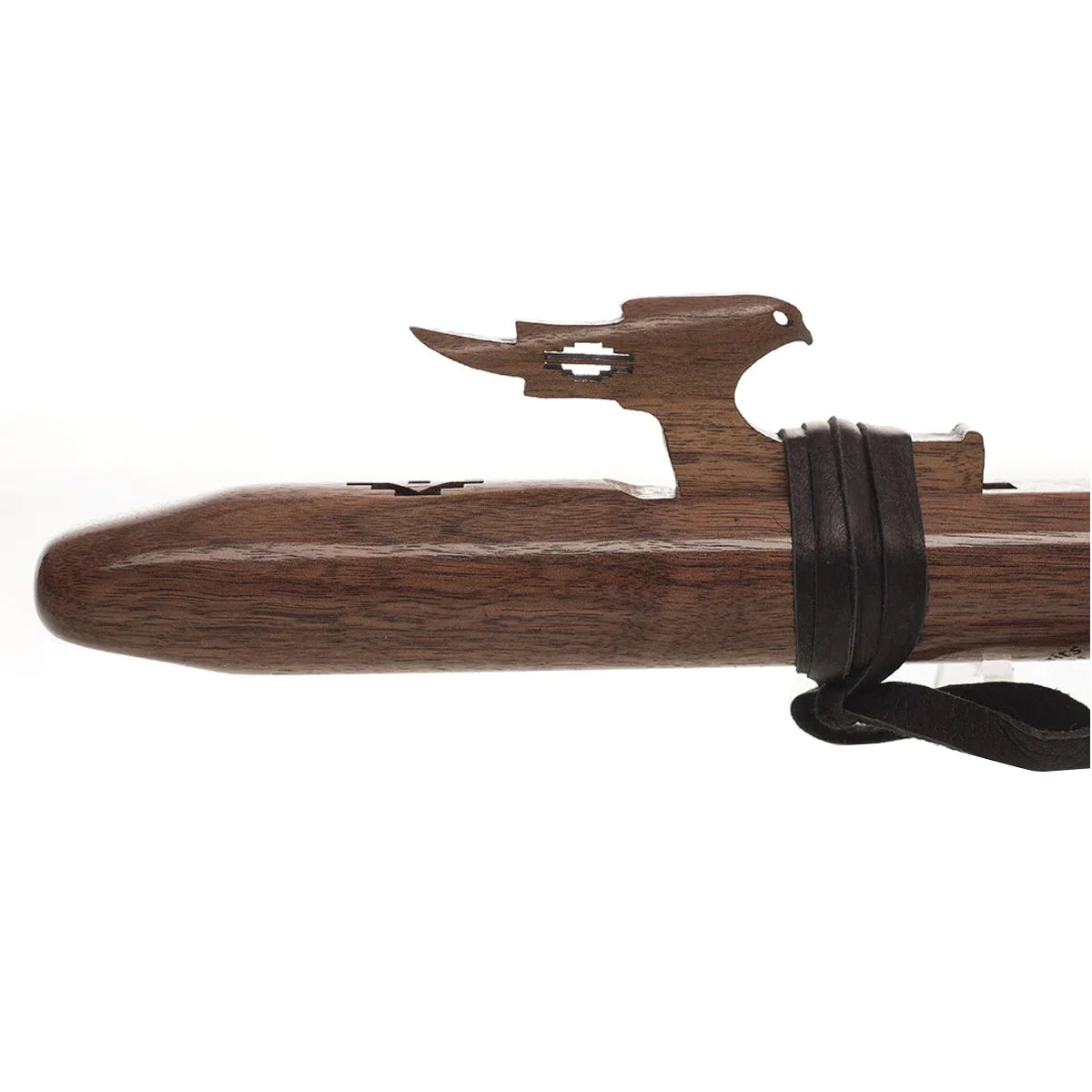 Son of drum - High Spirits White Tail Hawk 'High B' Flute - Walnut