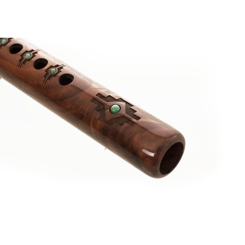 Pentatonic wooden Flute - Walnut australia