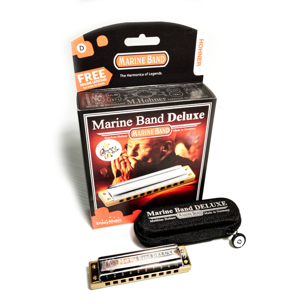 HOHNER MARINE BAND DELUXE harmonica box