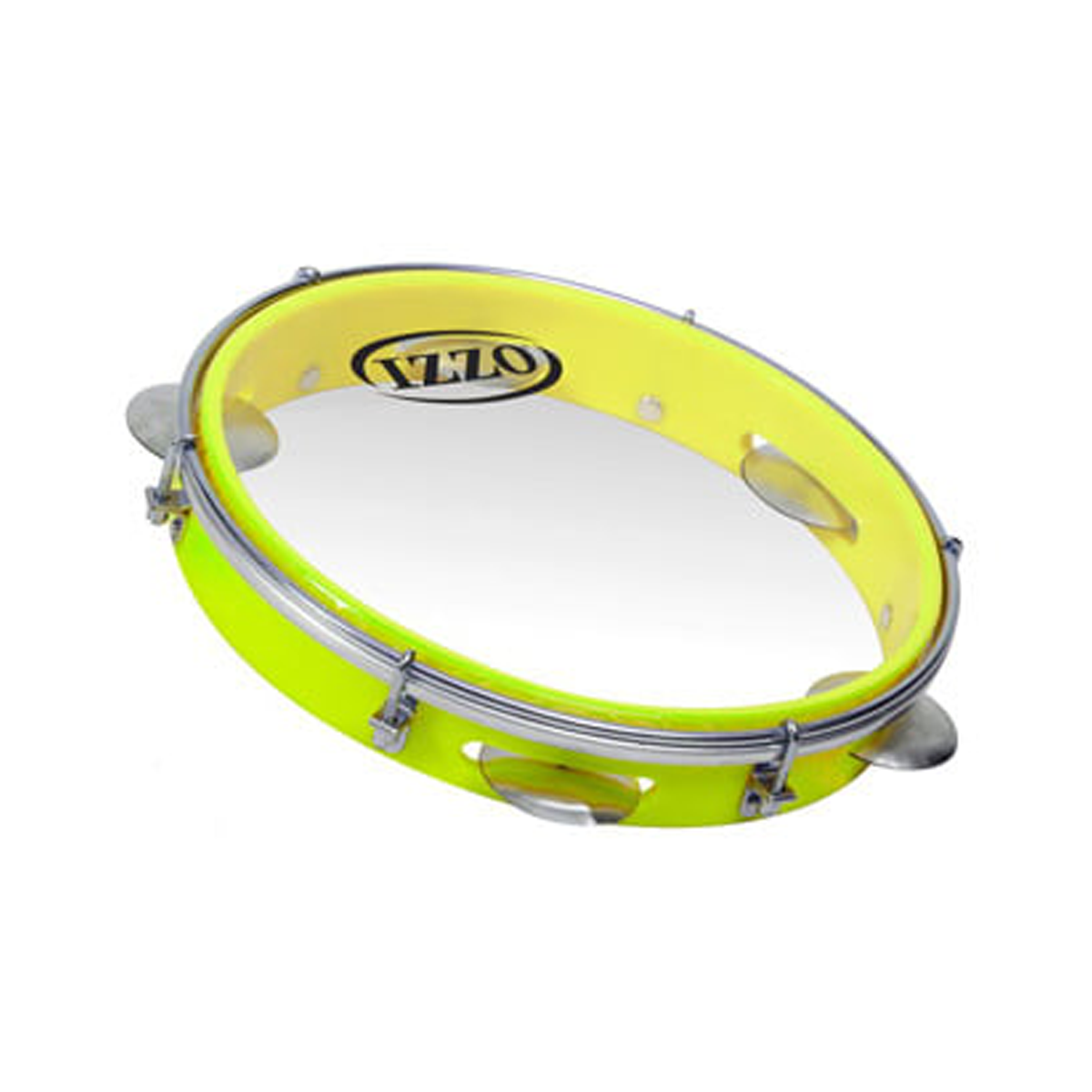 IZZO Pandeiro 10" Yellow Neon