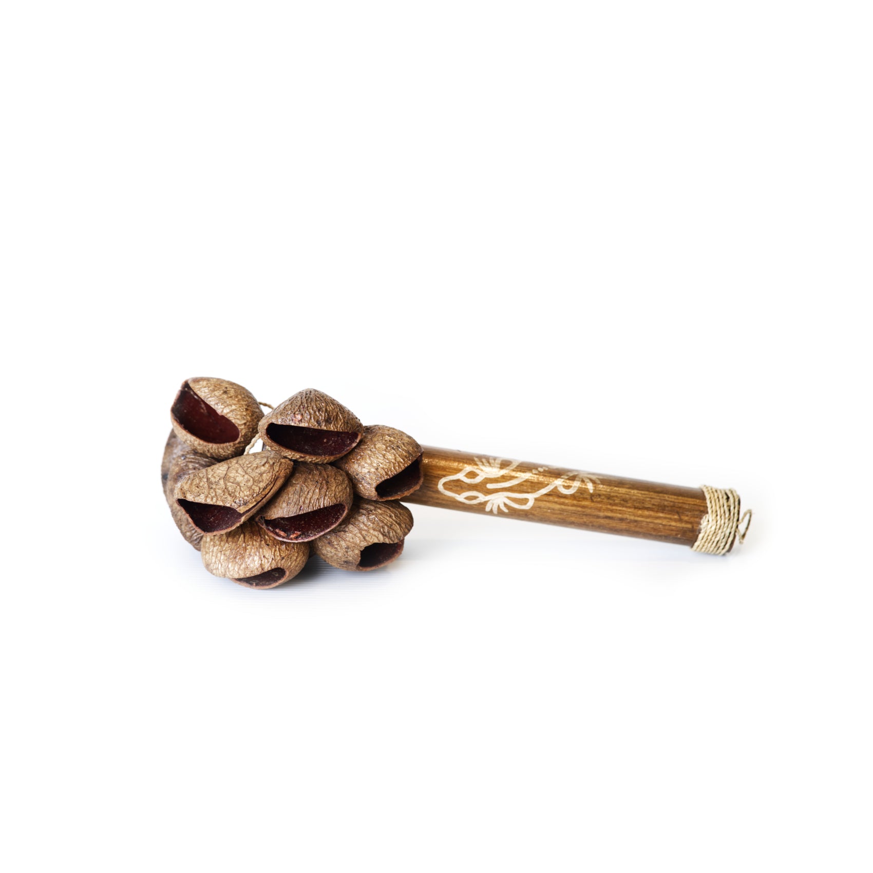 Son of drum - Juju Shaker - Textured pods / Gecko Handle Australia