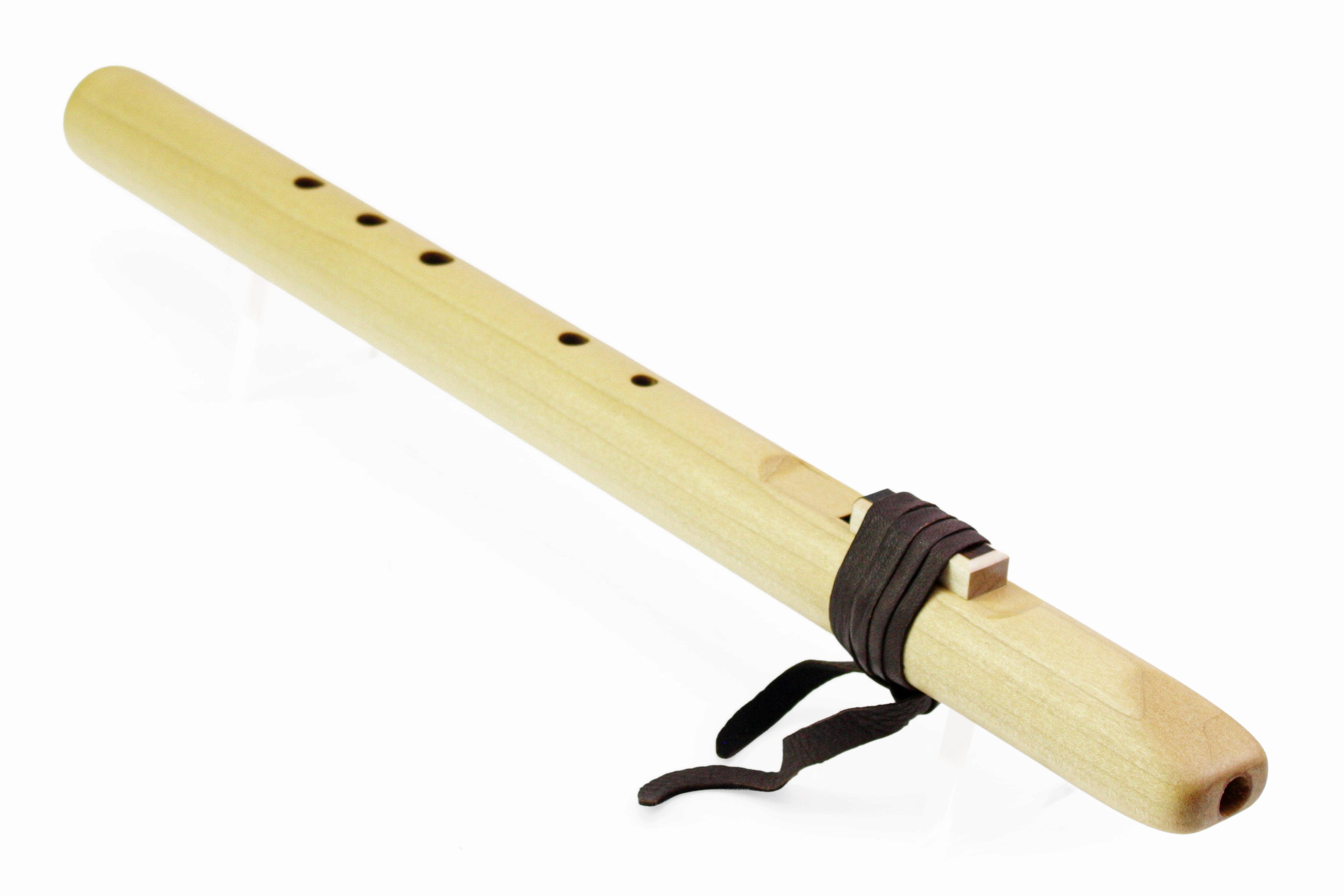 Handcrafted five-hole Little Hawk wooden flute in A