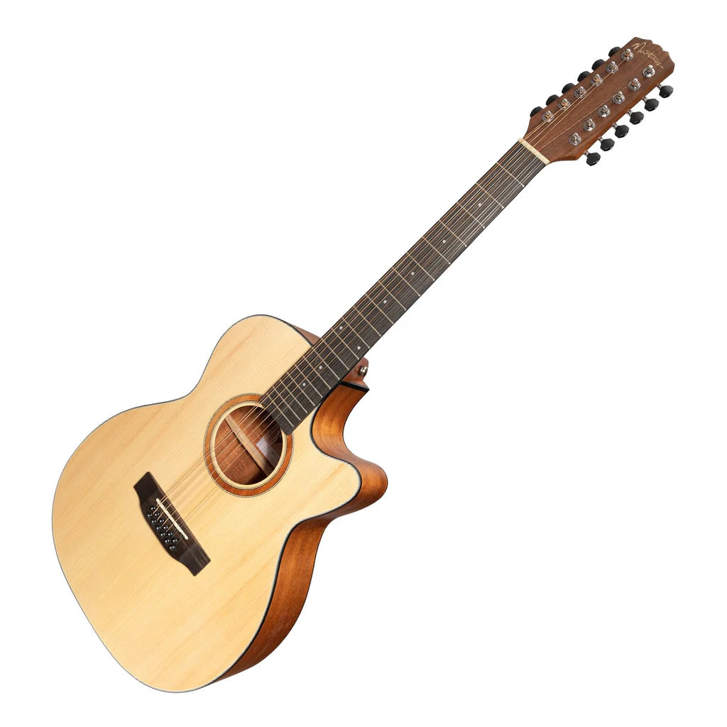Martinez MNFC-1512 acoustic electric guitar for live performance