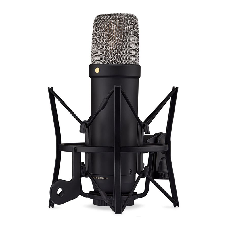 RØDE NT1 5th Gen studio microphone with pop filter