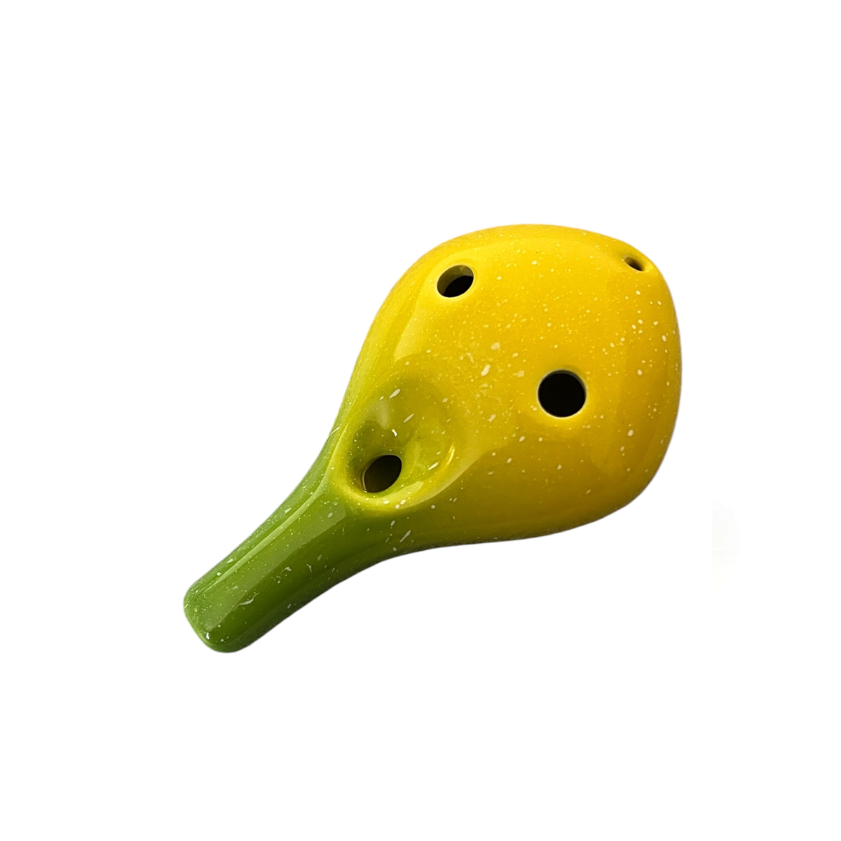 Ocarina 6 Hole C-Tone - Green mustard