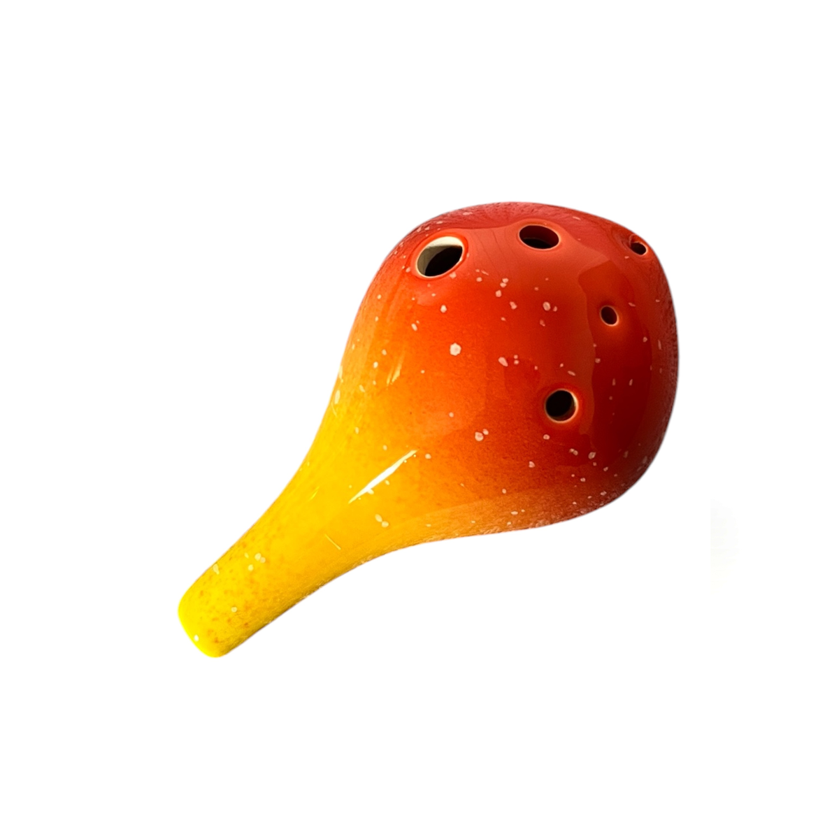 Ocarina 6 Hole C-Tone - Mustard red