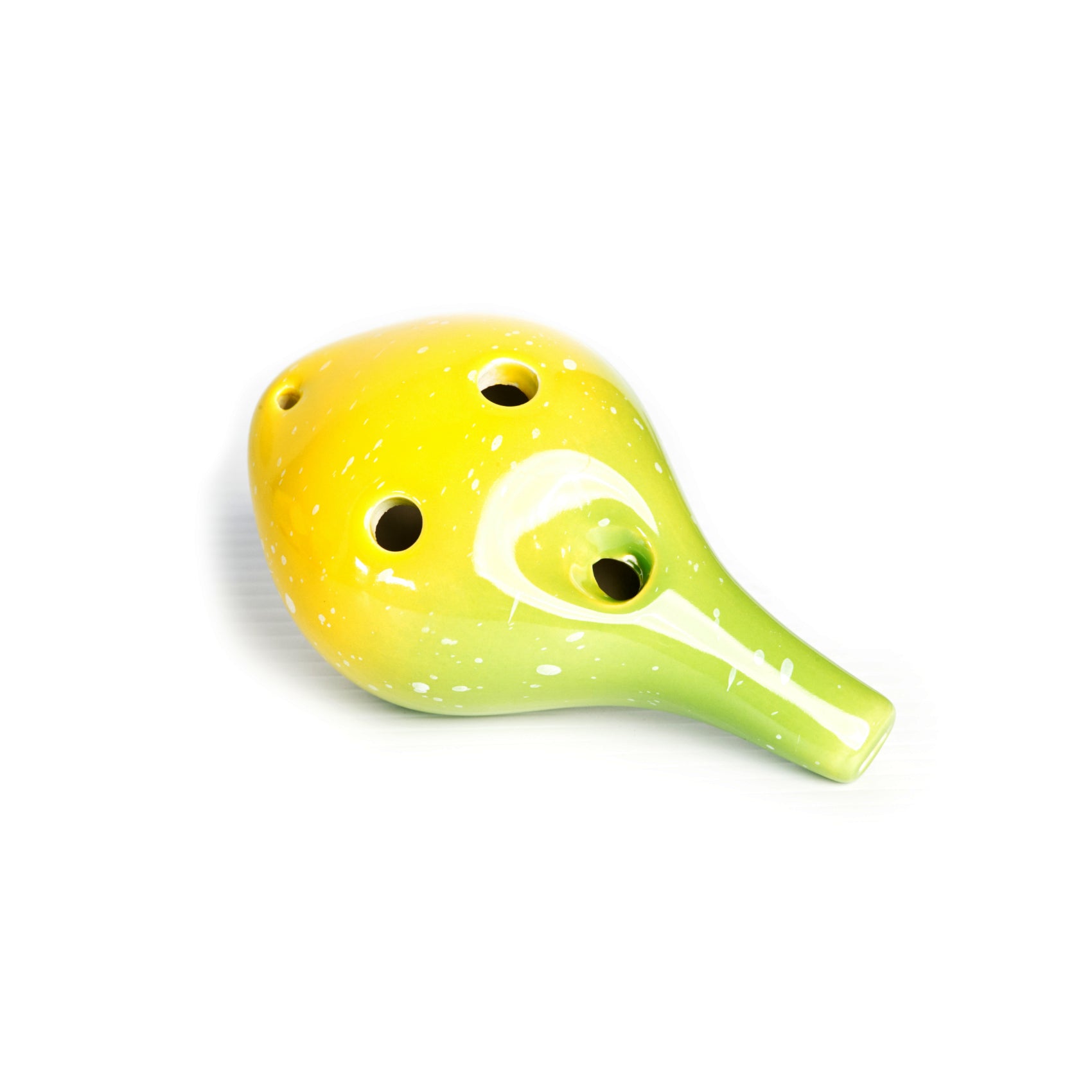 Ocarina 6 Hole C-Tone yellow green