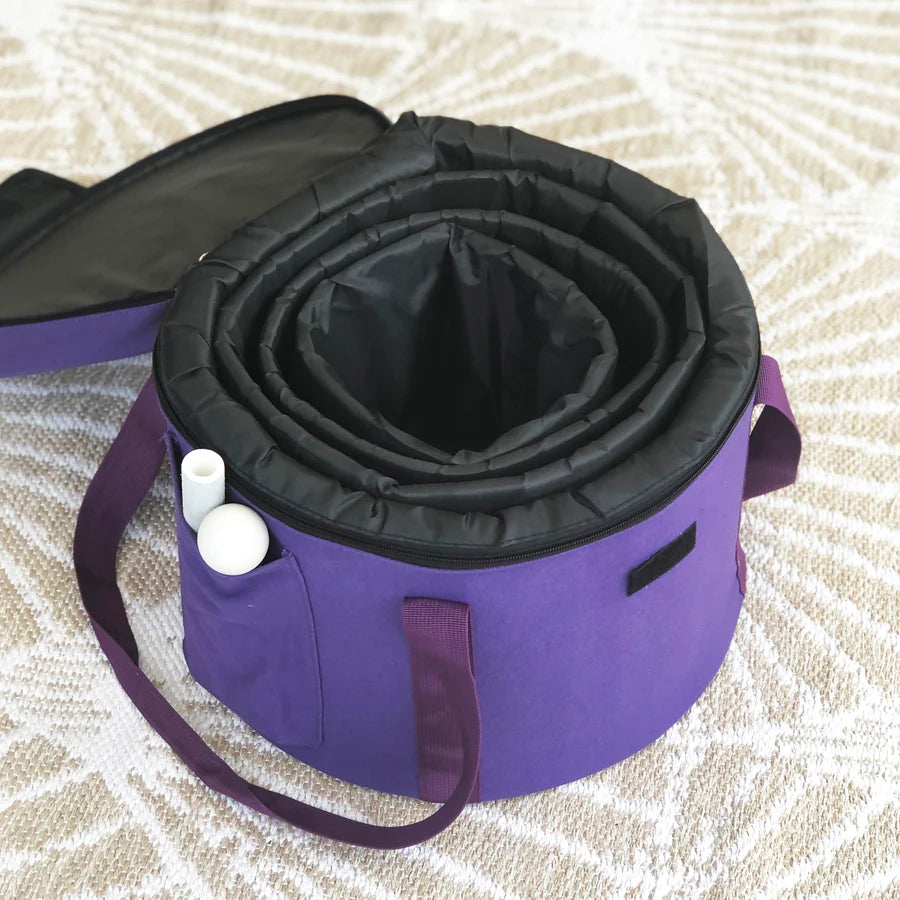 Purple 12" Carry Bags (sets of 4) - Chrystal singing bowls