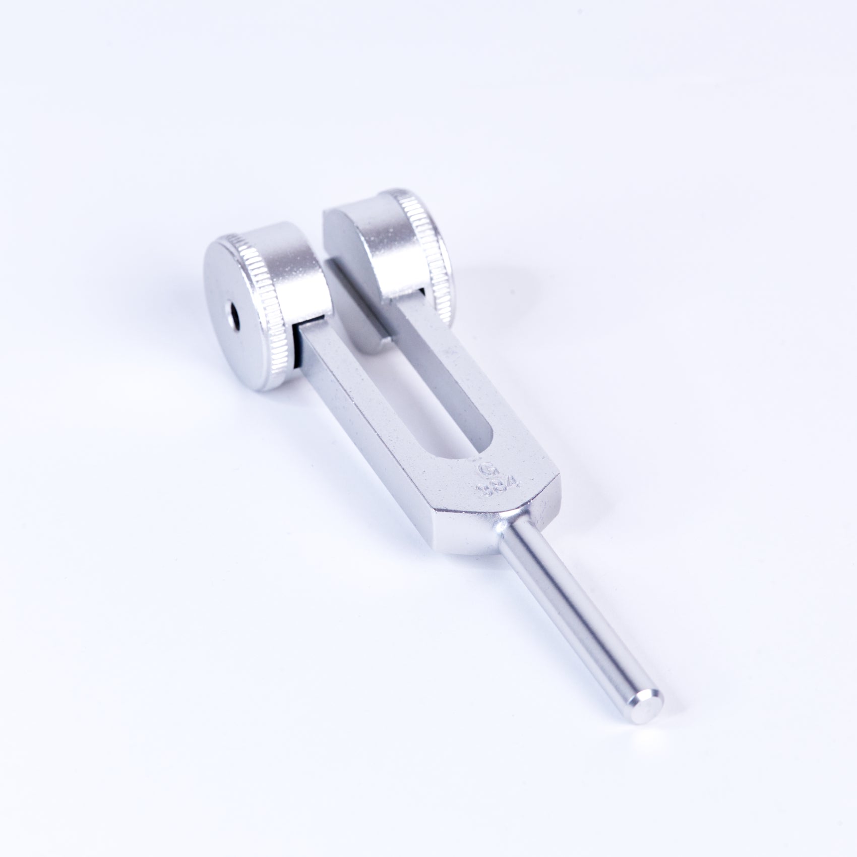 Weighted sound healing tuning fork set with 8 frequencies