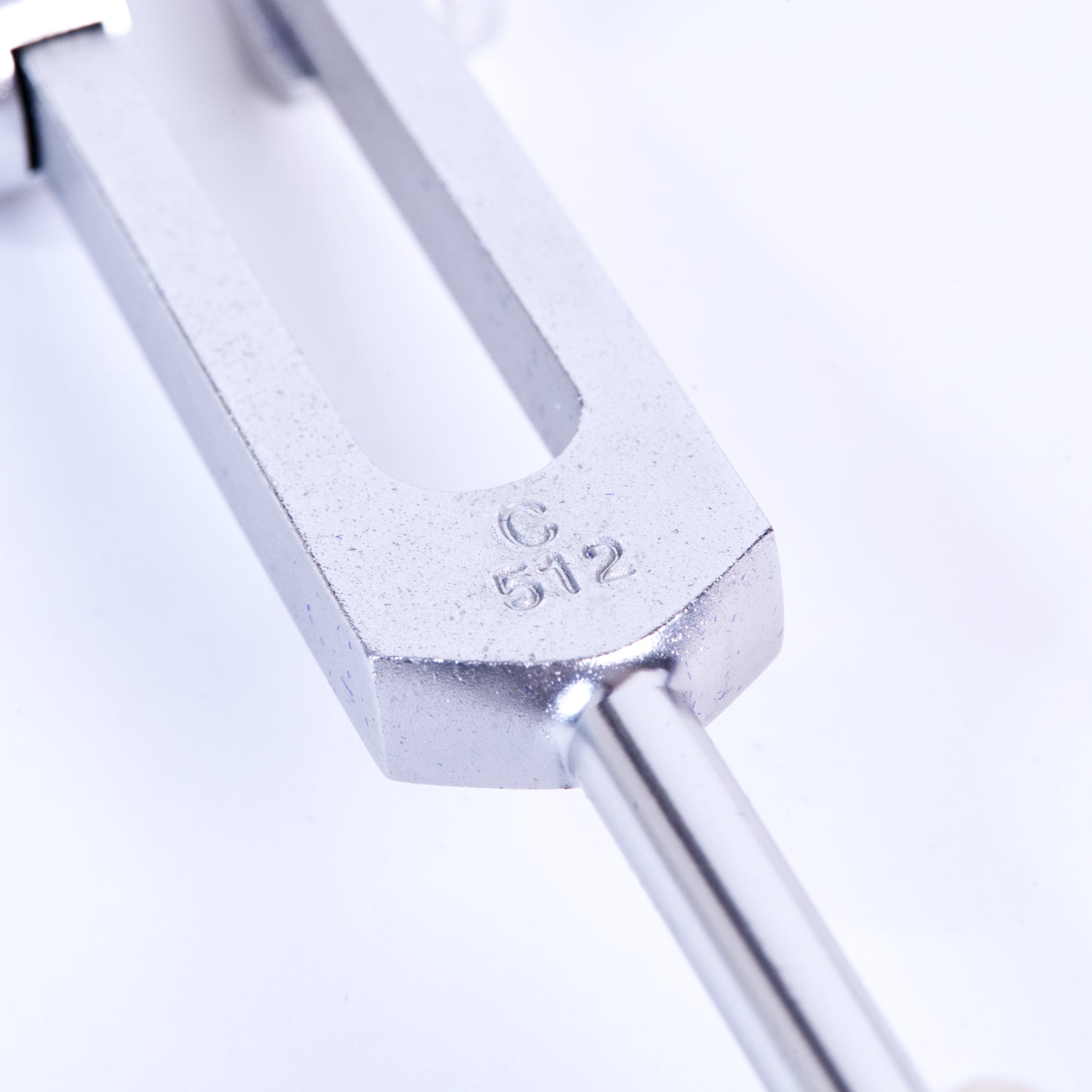 C 256 Hz to C 512 Hz weighted tuning fork set