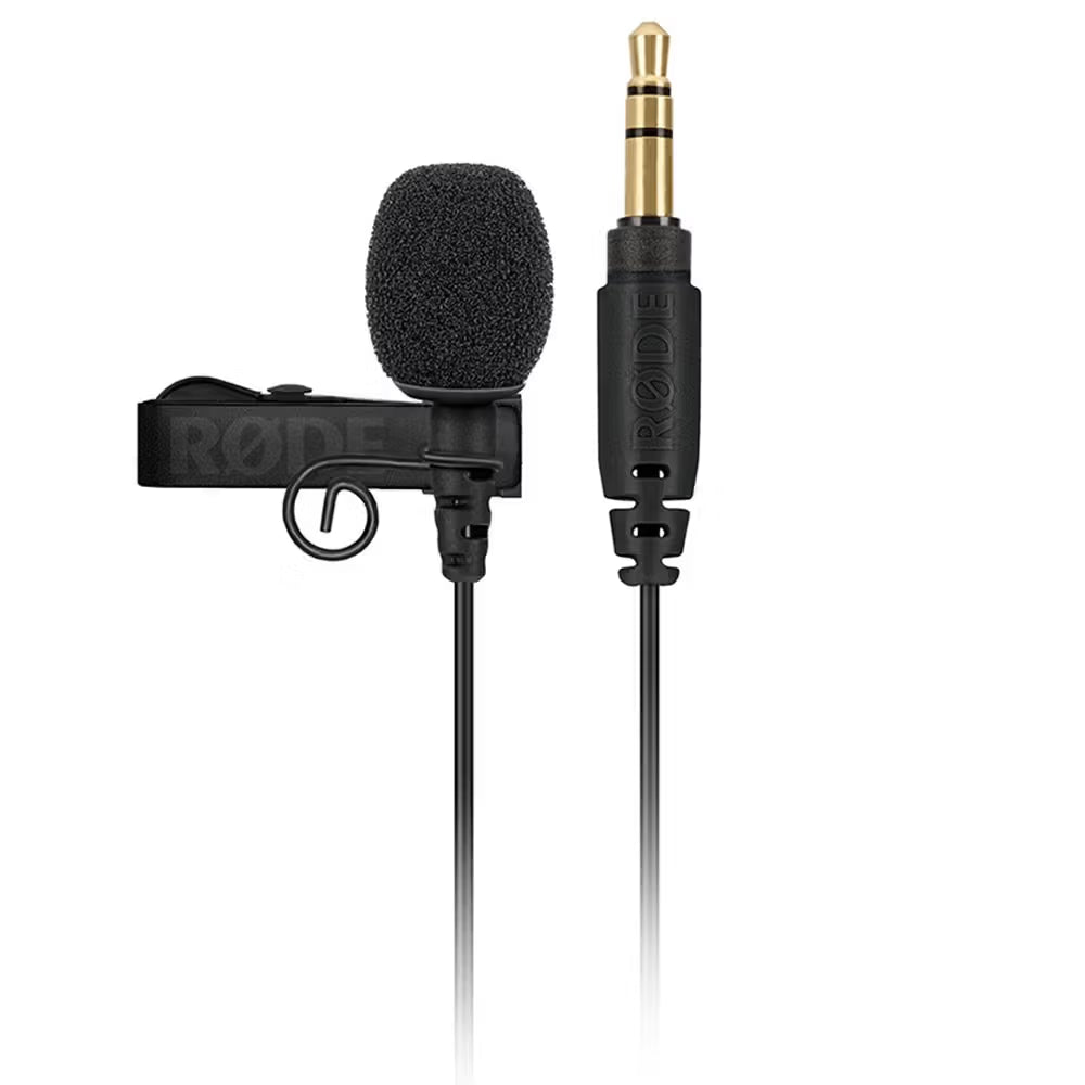 RØDE Lavalier GO black lavalier microphone with clip
