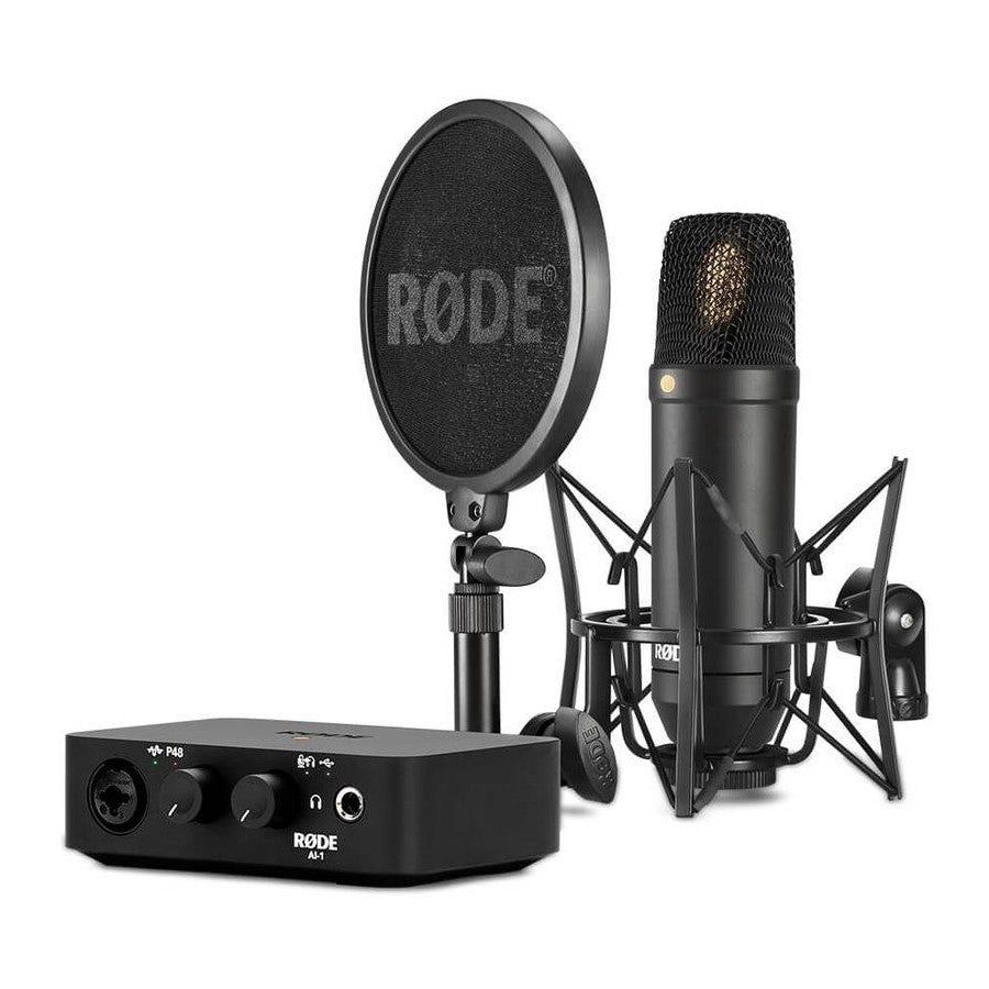 RØDE NT1 large diaphragm condenser microphone son of drum