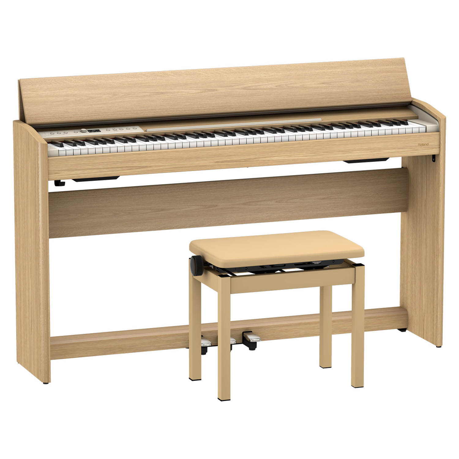 Roland F701LA Digital Piano in Light Oak finish