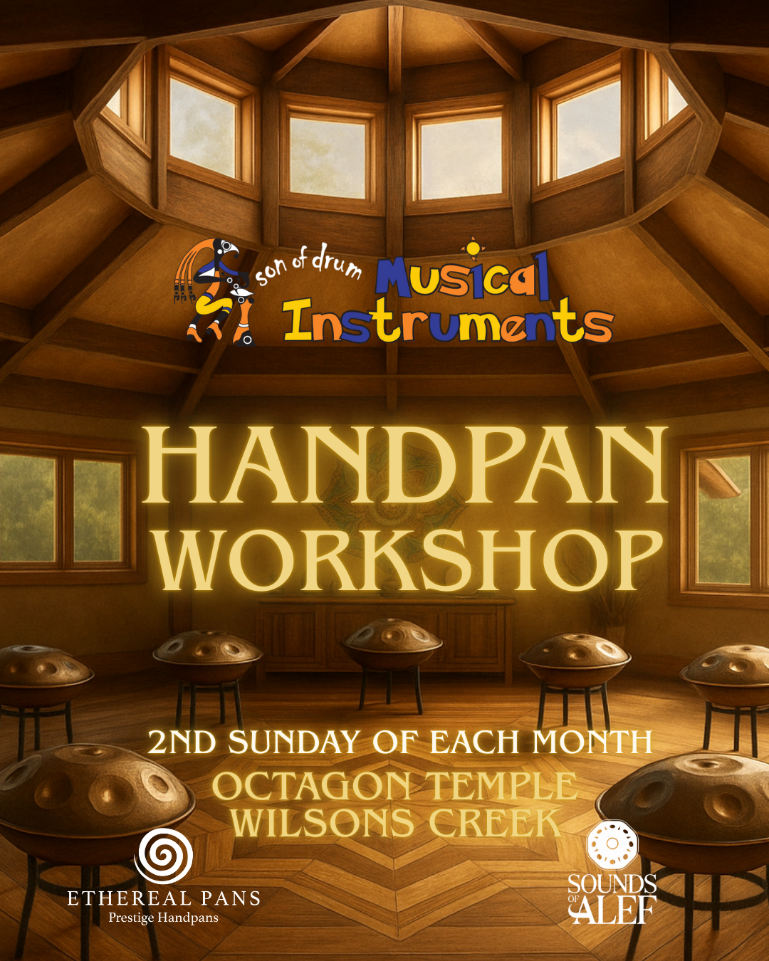 Handpan Workshop by Ethereal Pans