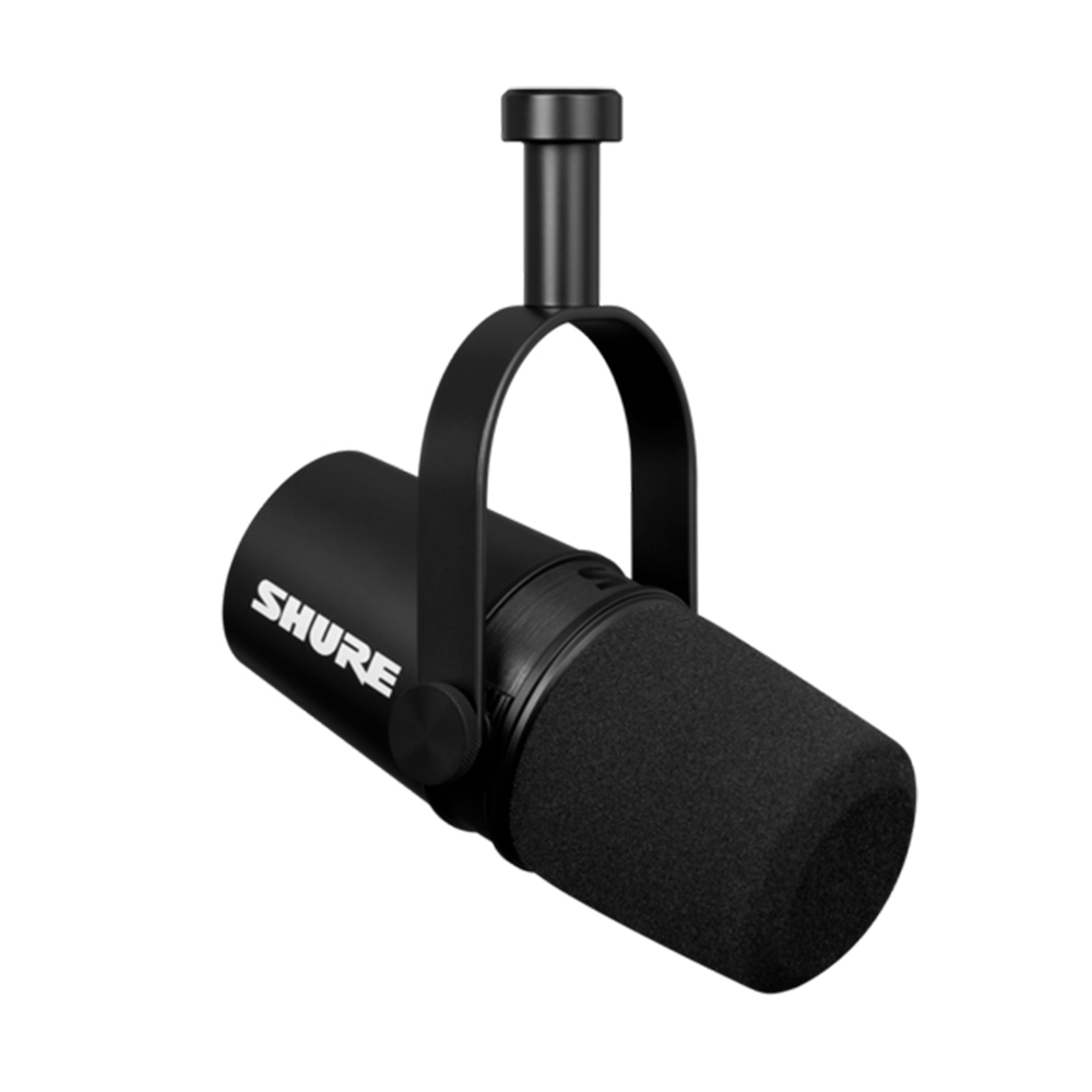 Shure Motiv MV7X Podcast Microphone with XLR Output - Black