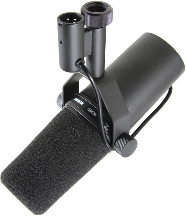 Shure SM7B microphone