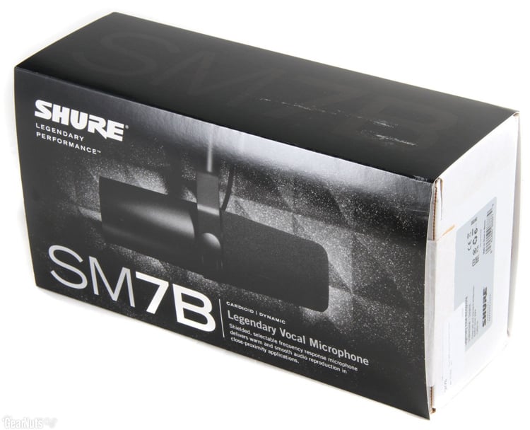 Shure SM7B dynamic microphone Son of Drum