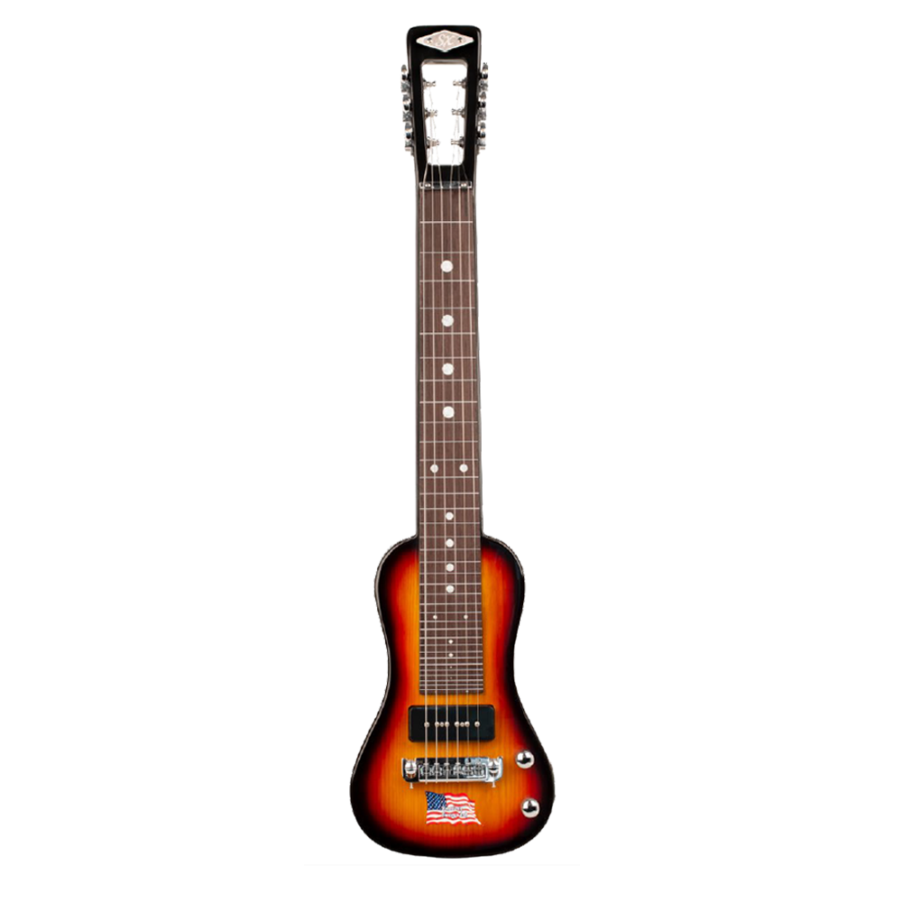 SX Ash Series Lapsteel with Bag & Stand - Three Tone Sunburst Gloss