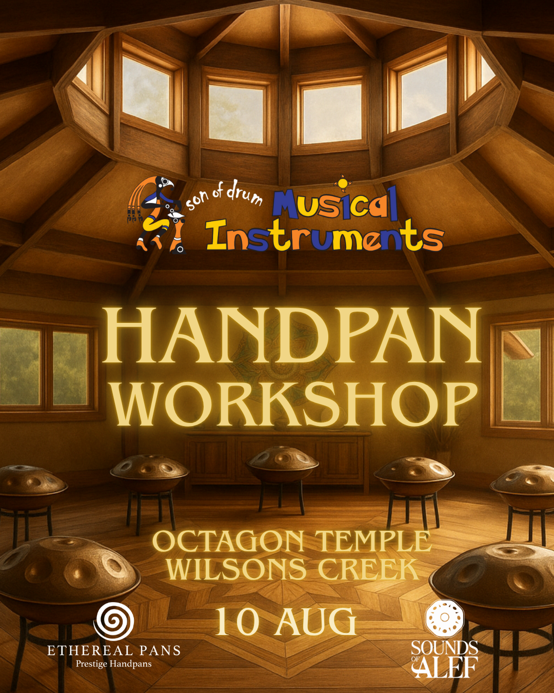 Handpan Workshop by Ethereal Pans