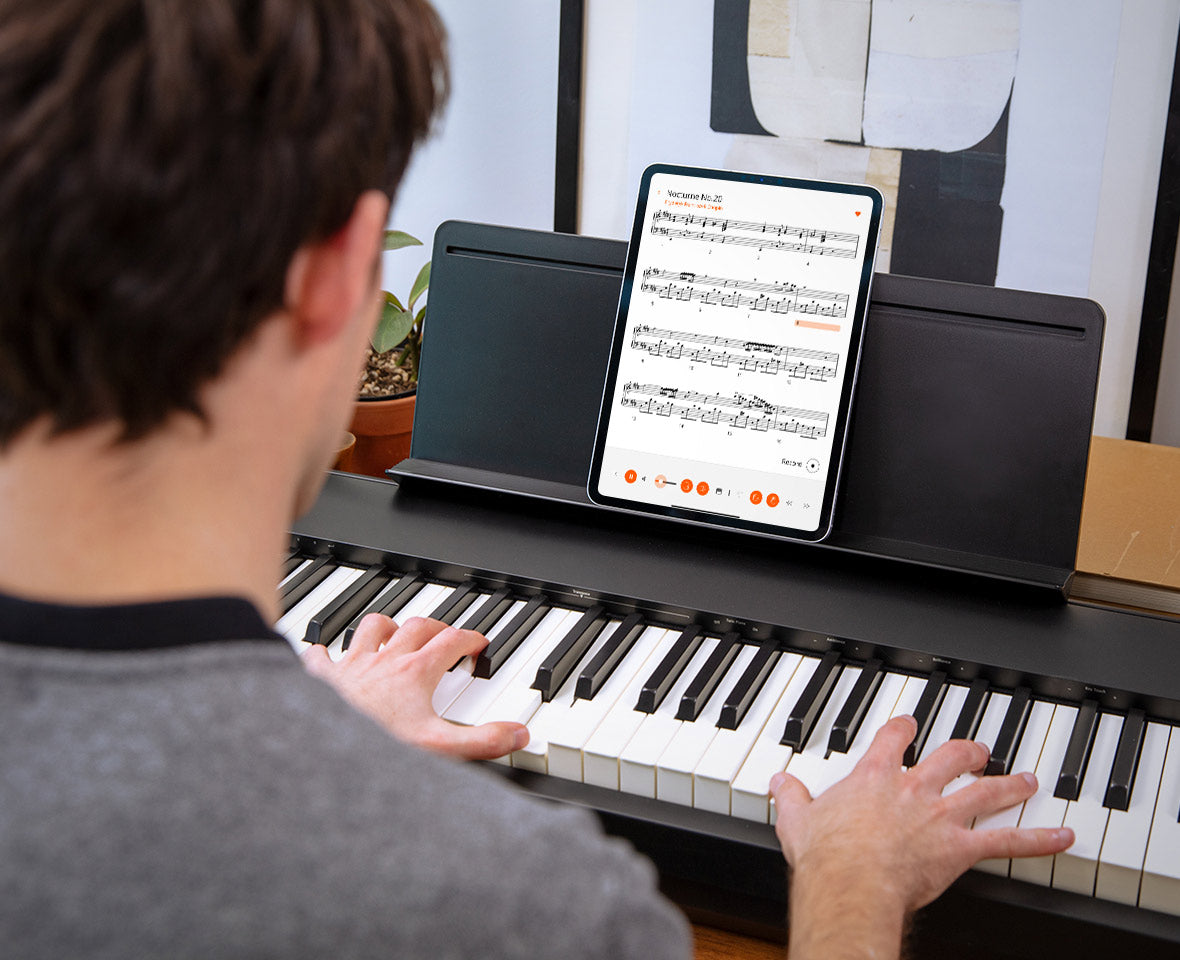 Roland FP30XBK Digital Piano including KSC70 Wooden Stand (Black) son of drum australia